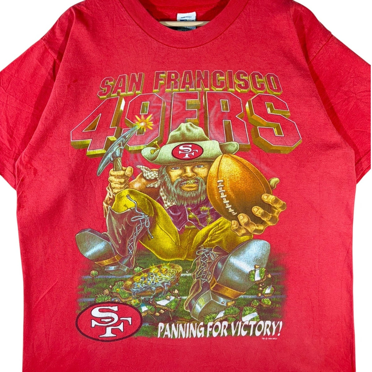 Vintage San Francisco 49ers "Panning For You" NFL T-Shirt 90s