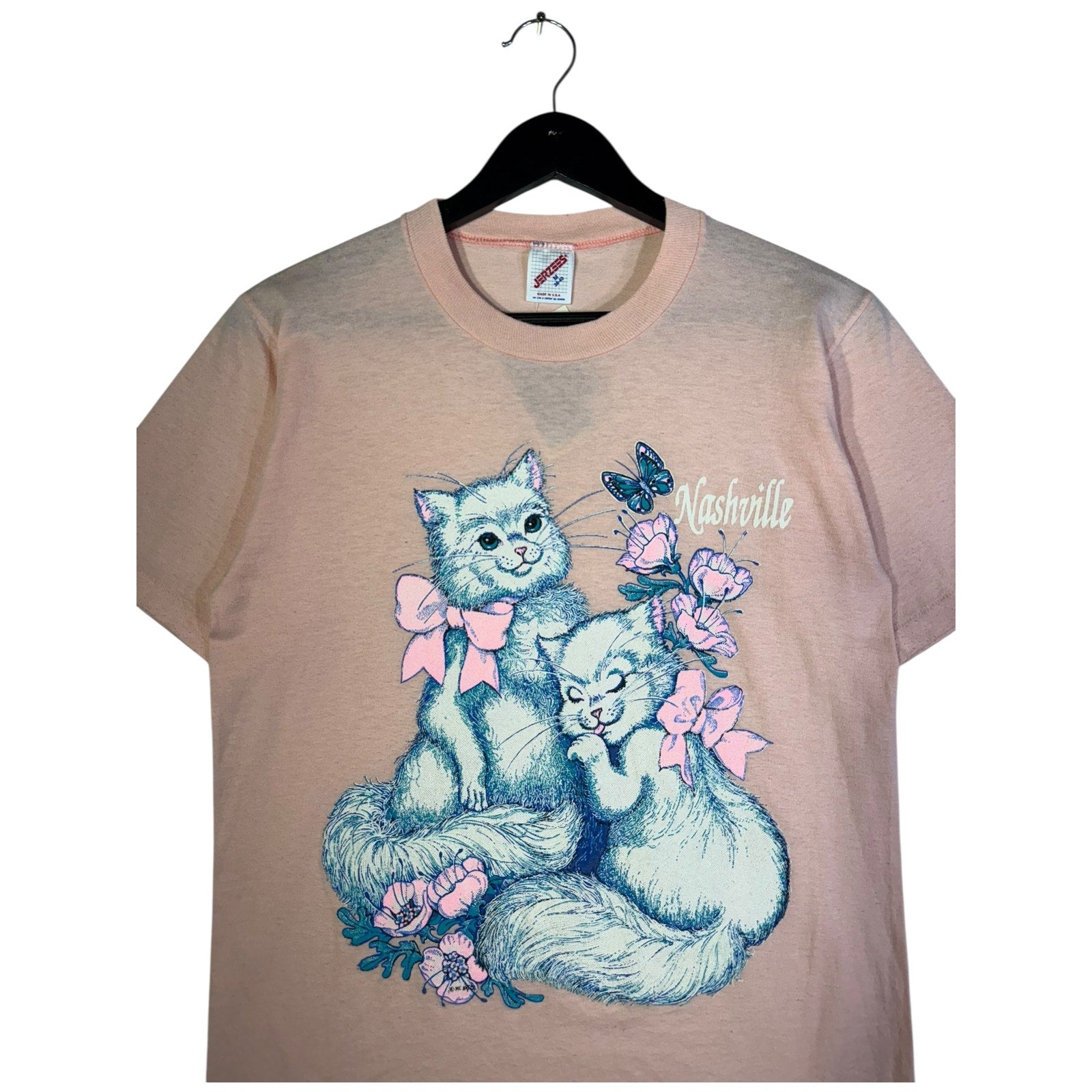 Vintage Nashville Cats Bow T-Shirt