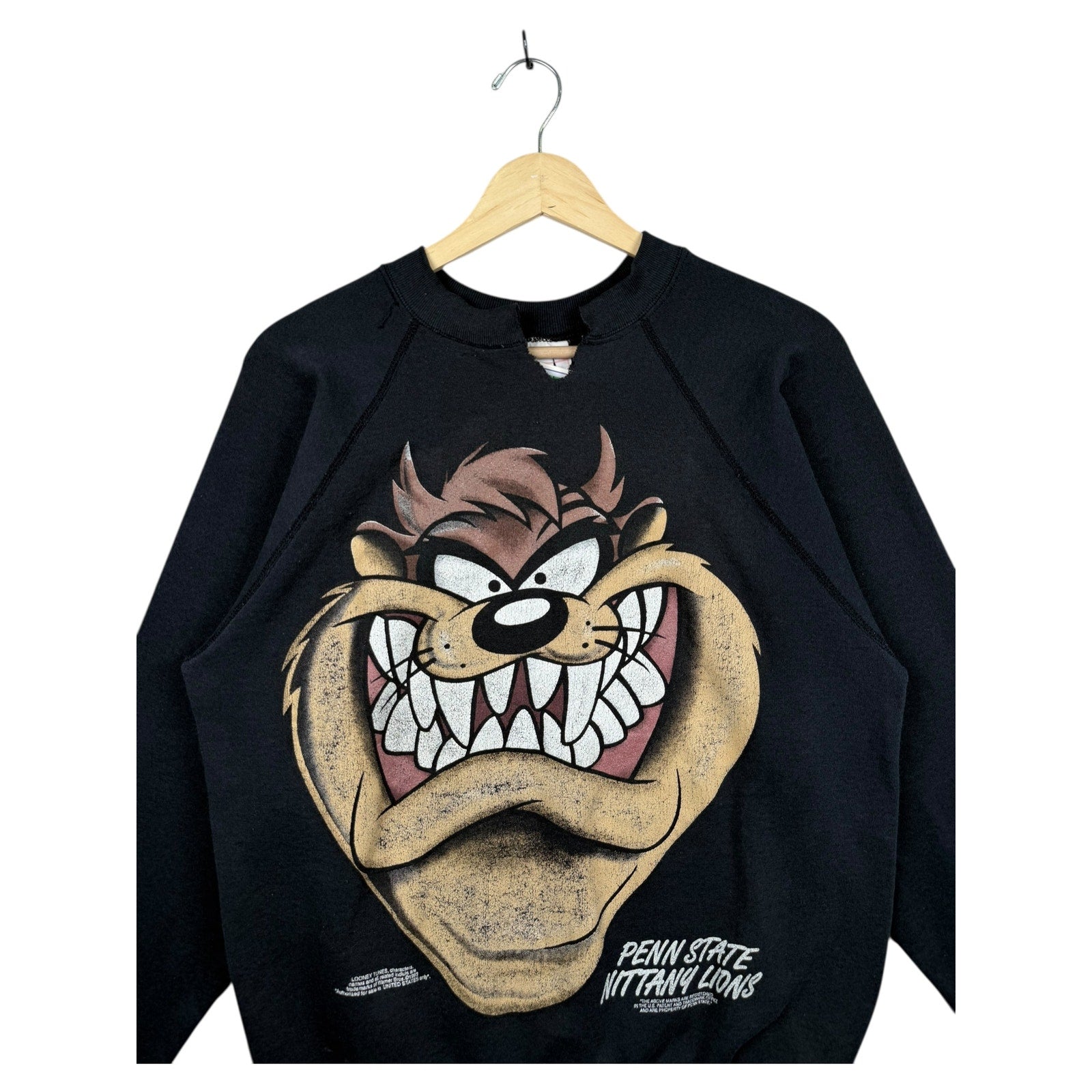 Vintage Penn State Nittany Lions Taz Looney Tunes Crewneck