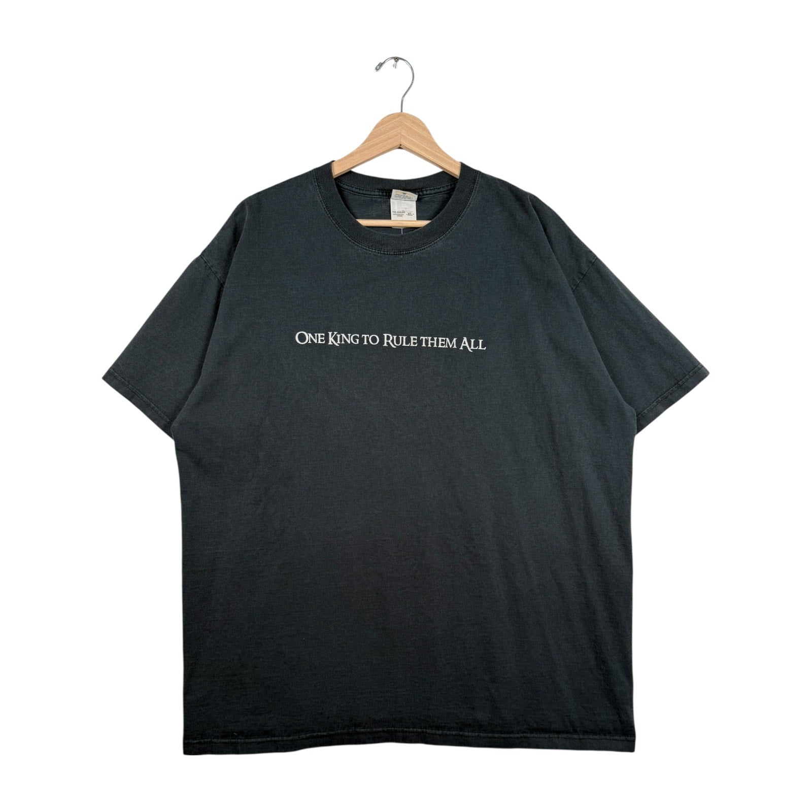 Vintage One King To Rule Them All Quote Short Sleeve T-Shirt