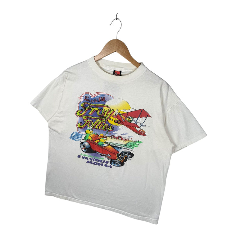 Vintage Frog Follies Hot Rod Car Show T-Shirt
