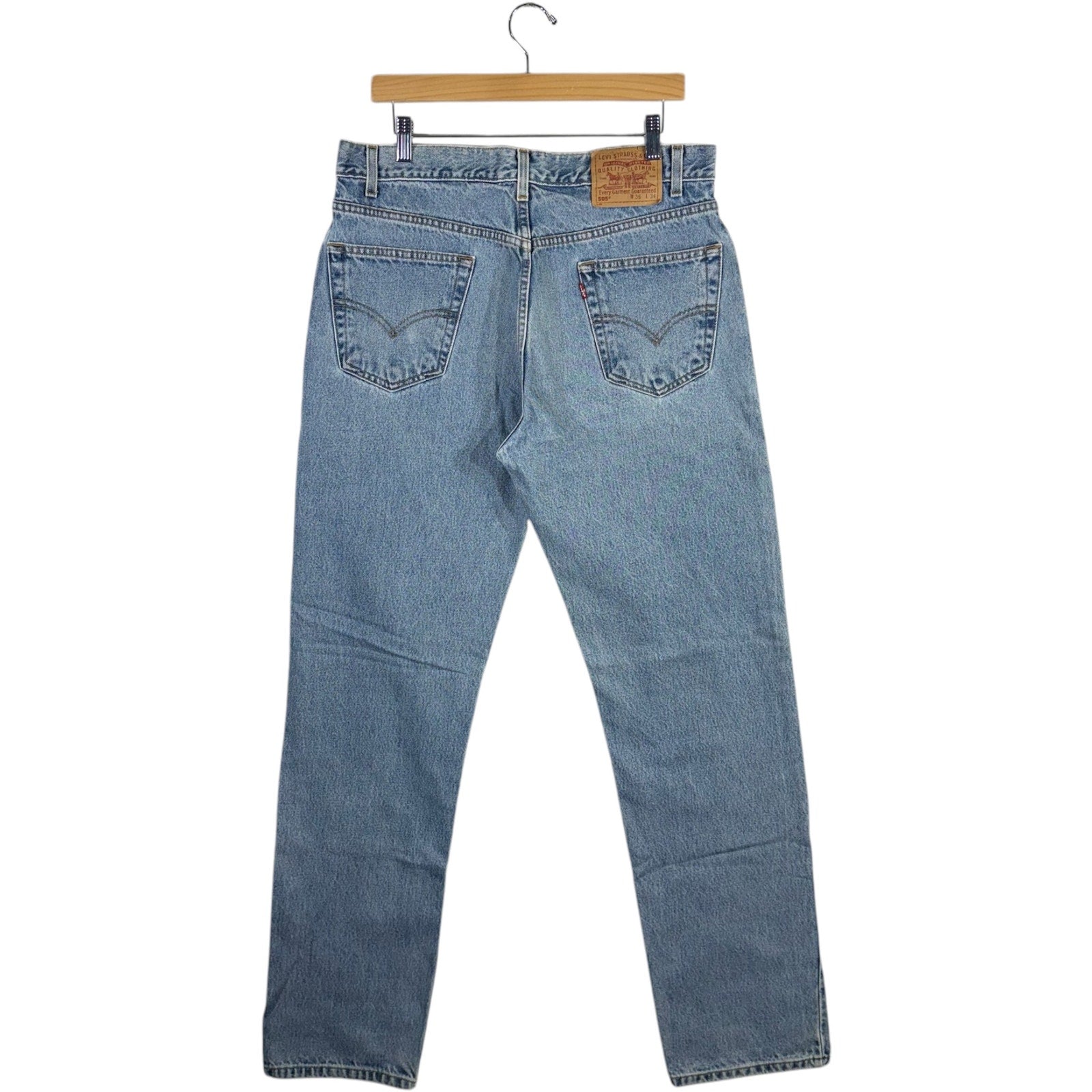 Vintage Levi's 505 Straight Leg Jeans 36x34