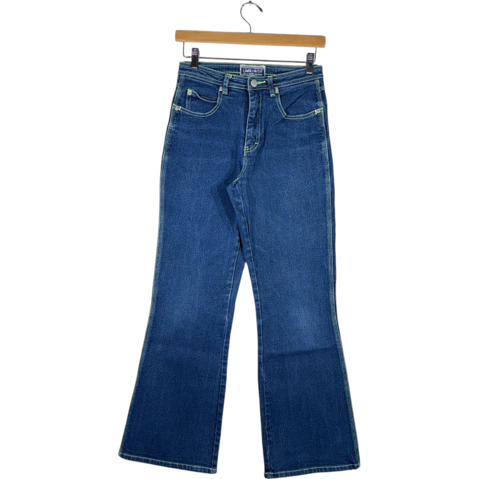 Vintage Women's Limited Too Flared Denim Jeans 14