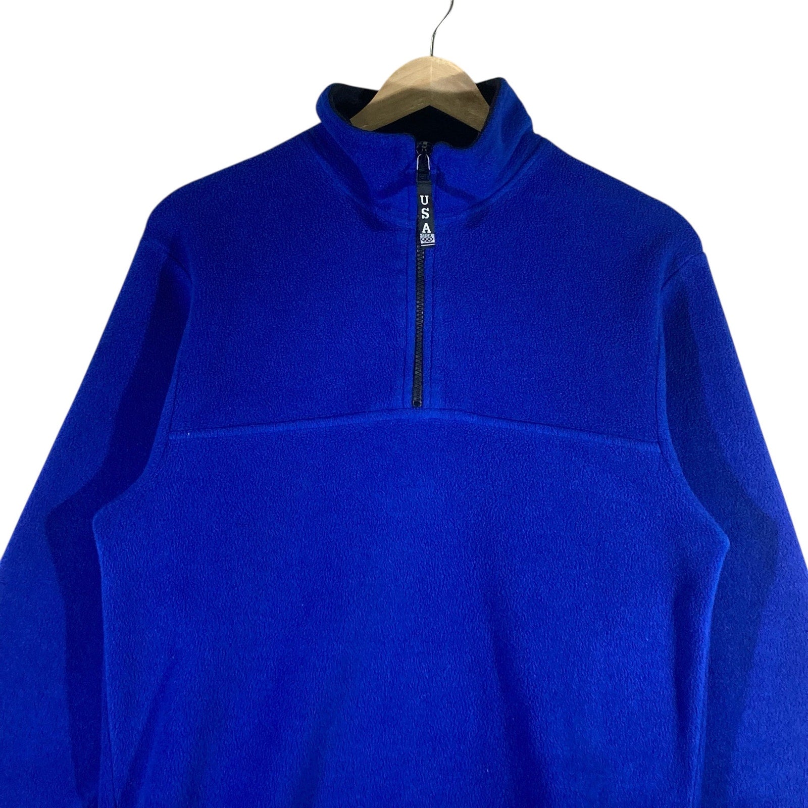 Vintage USA Olympic Blank 1/4 Zip Sweatshirt