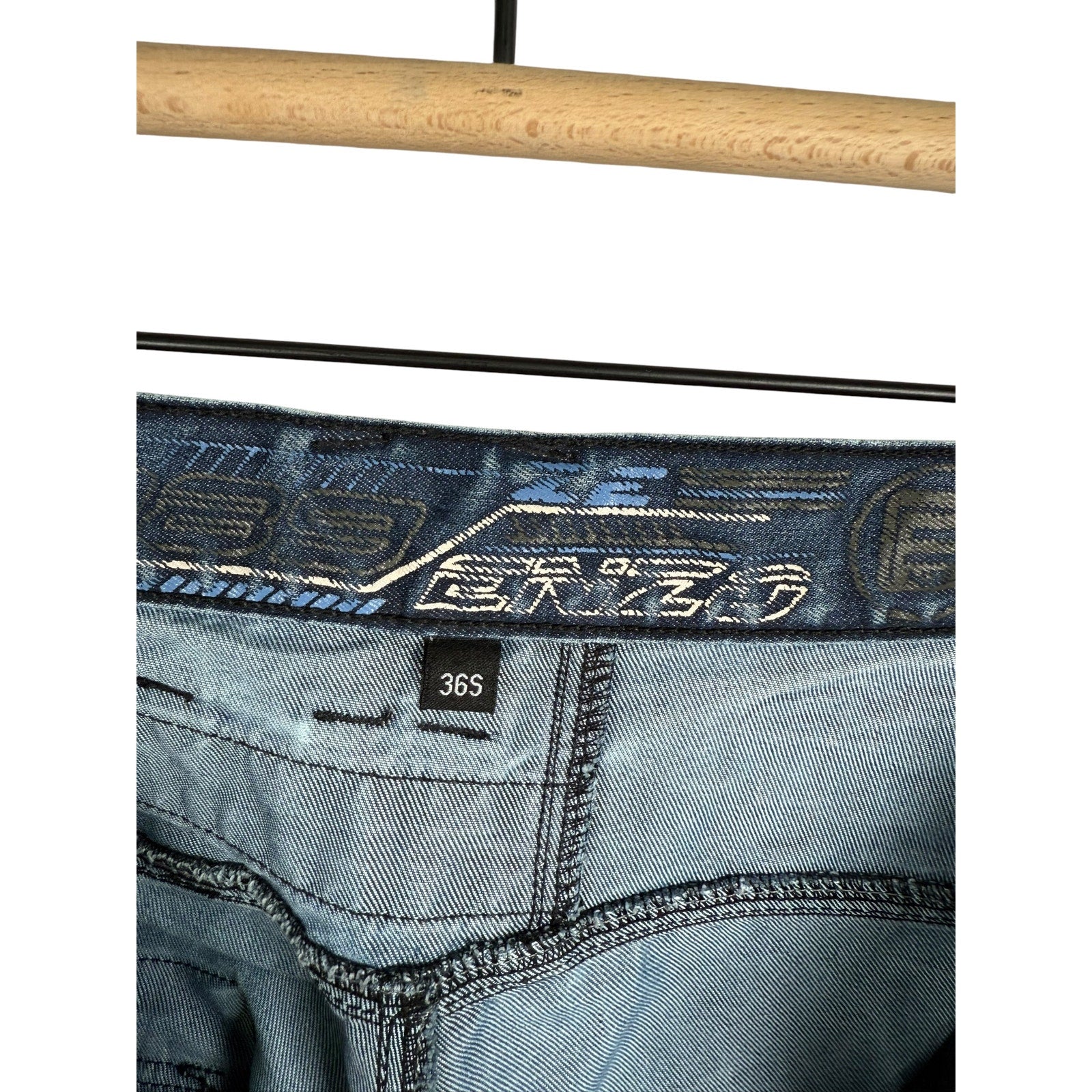Vintage Enzo 989 Cargo Pockets Denim Pants