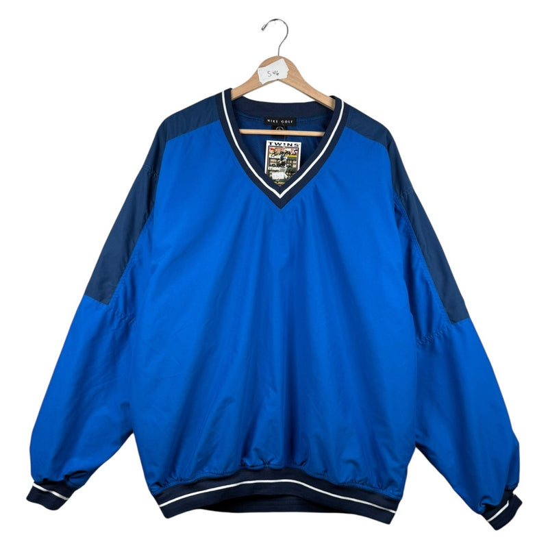 Vintage Nike Golf Colorblock V-Neck Windbreaker
