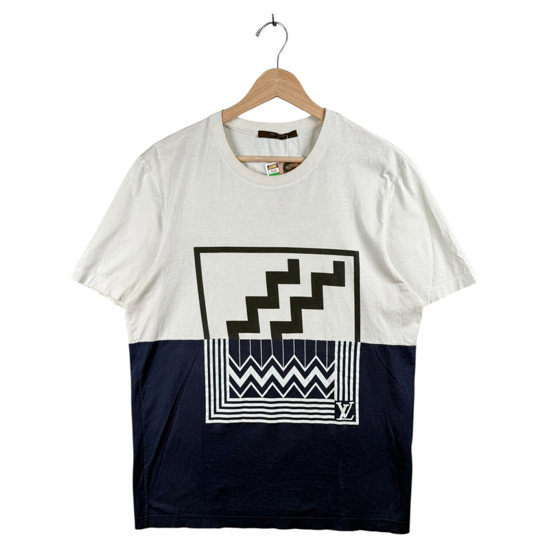 Vintage Louis Vuitton Paris Geometric Graphic T-Shirt