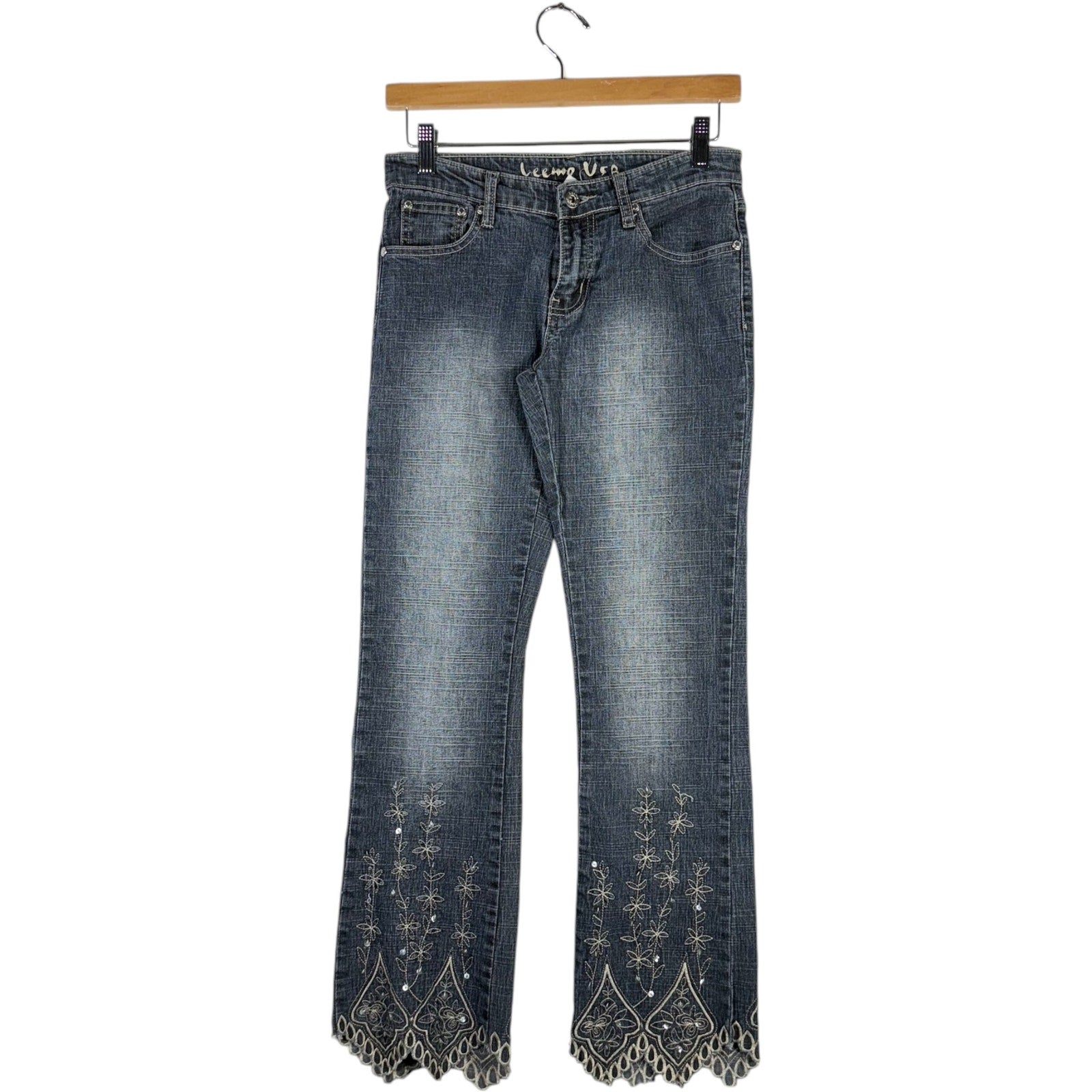 Vintage Women's Leemo USA Denim Jeans 3/4