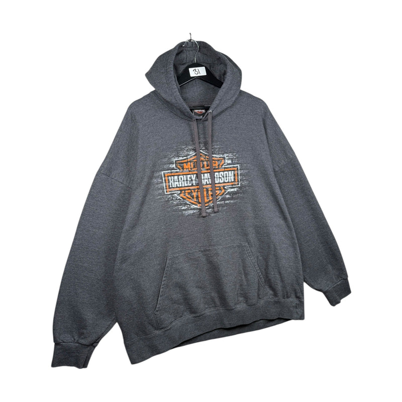 Vintage Harley Davidson Alligator Alley Florida Hoodie