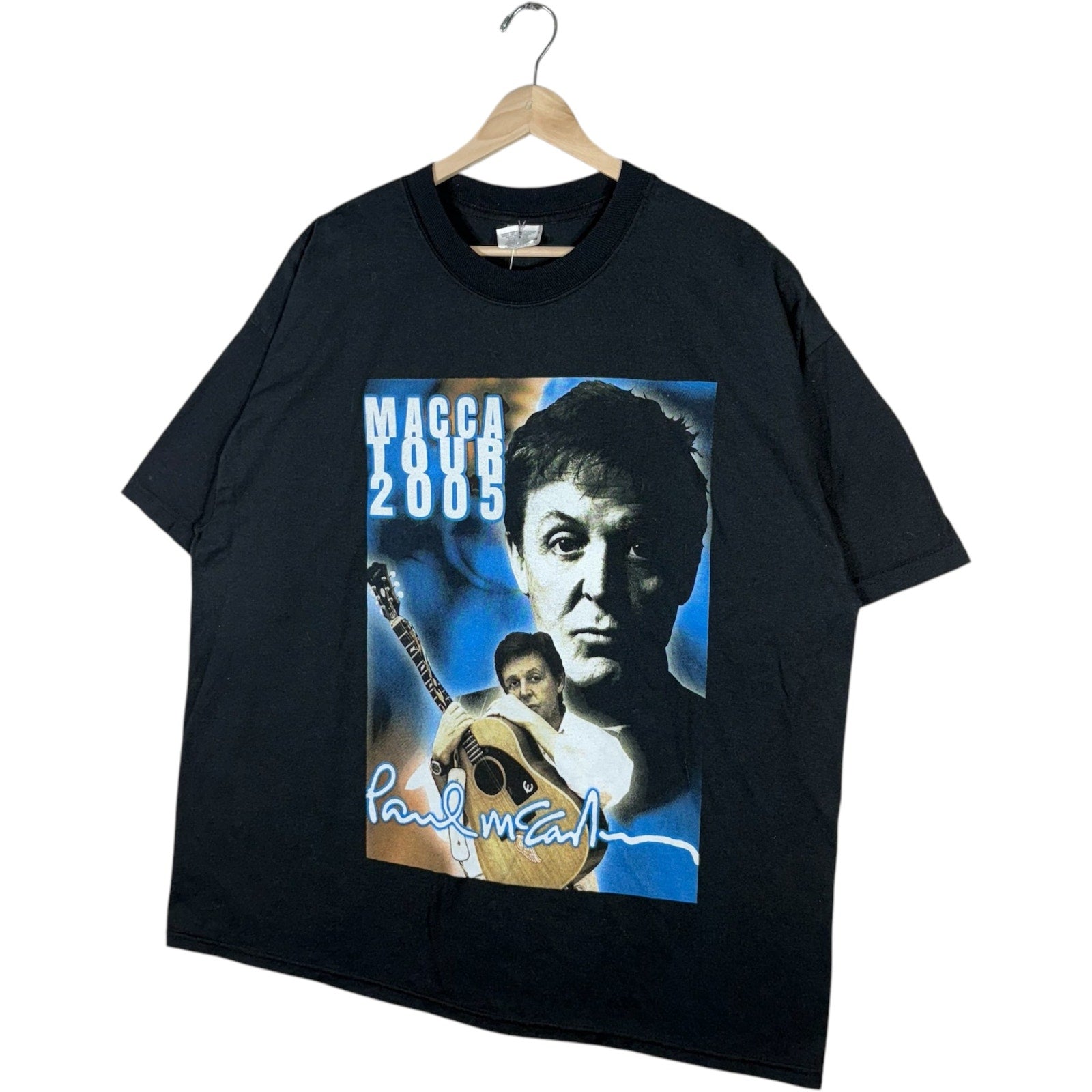Vintage Paul McCartney Macca Tour Tee 2005