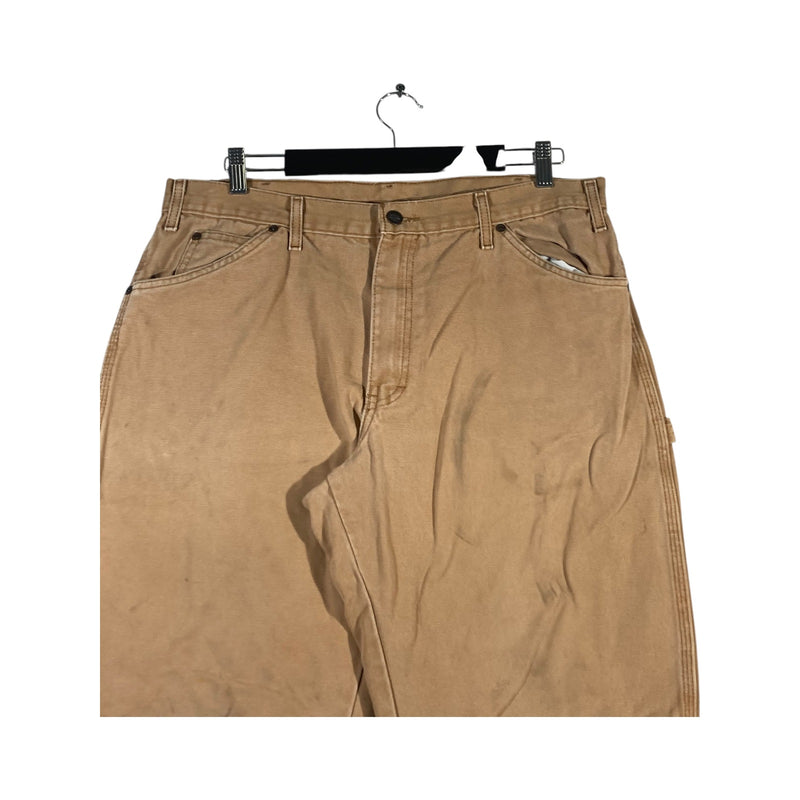 Vintage Dickies Canvas Carpenter Workwear Shorts 36