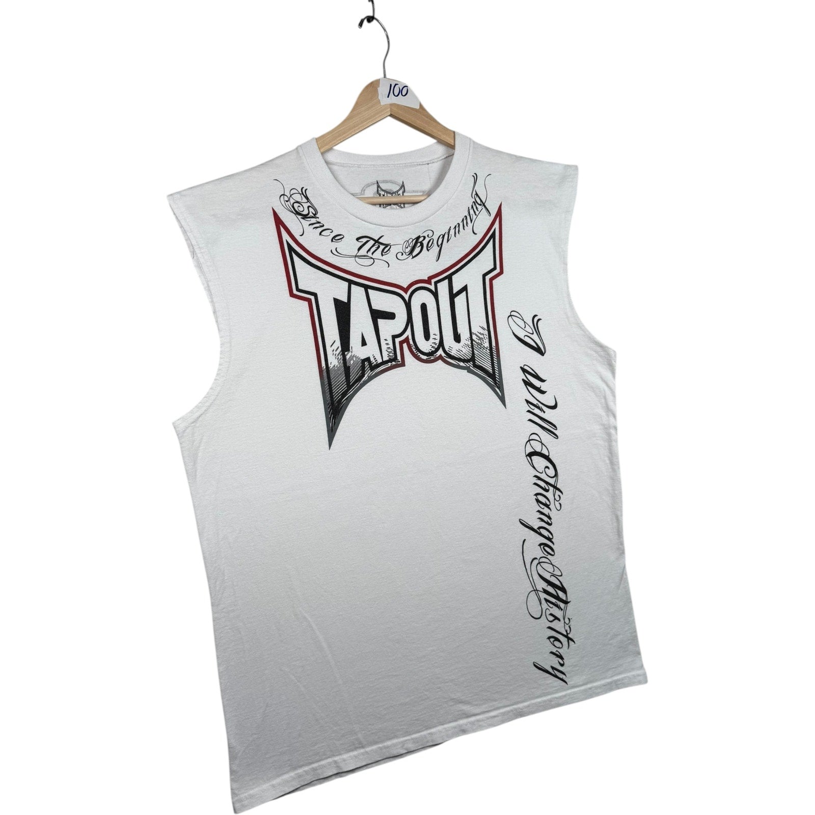 Vintage Tapout MMA Since The Beginning Muscle Tee