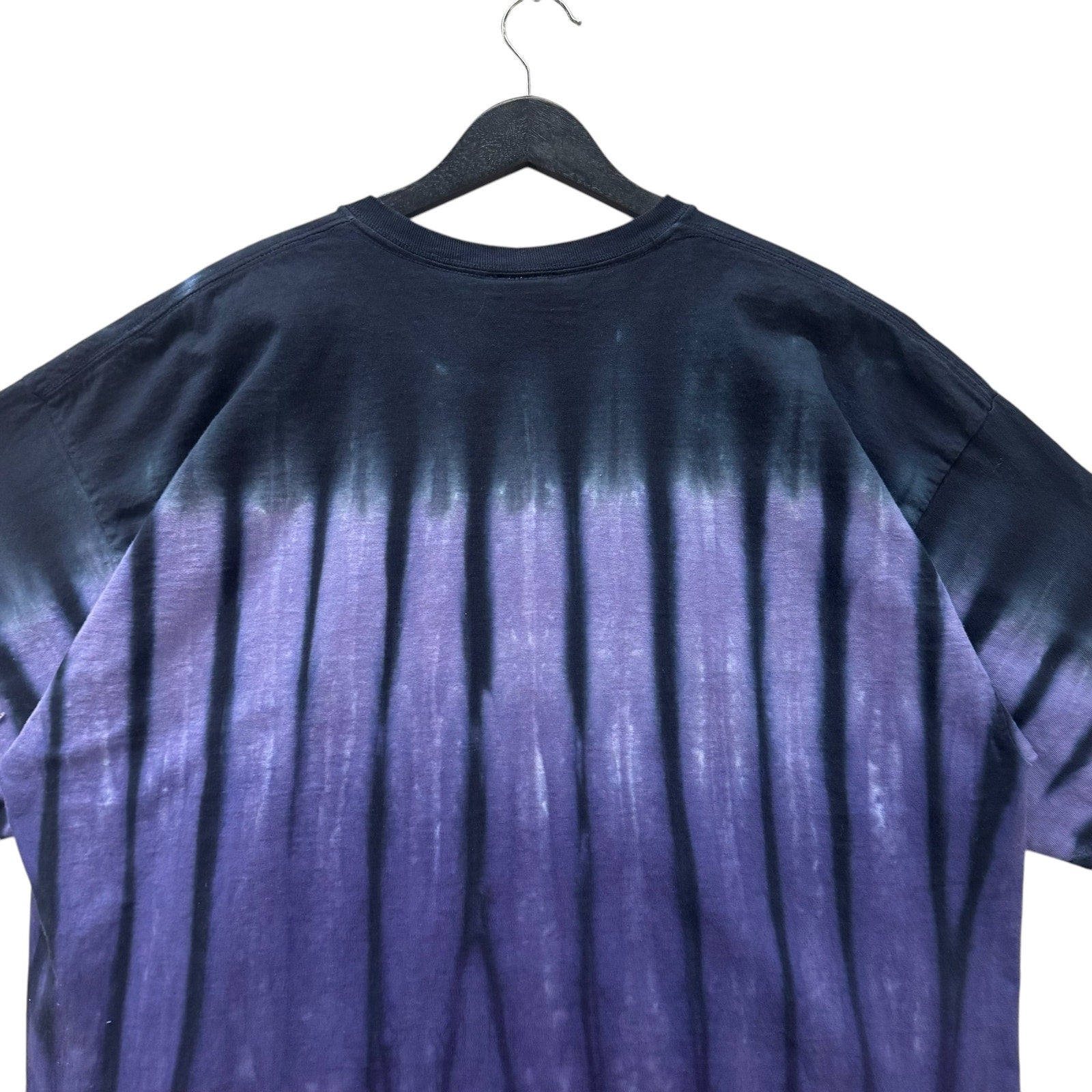 Vintage Y2K Liquid Blue Kiss Band Tee