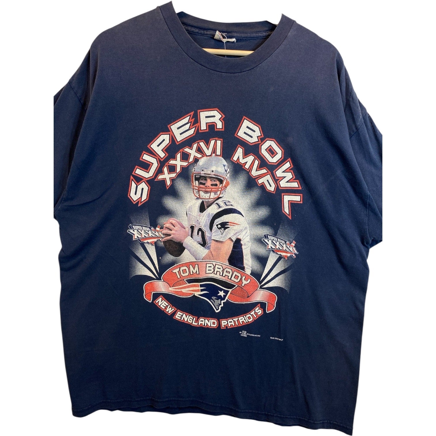 Vintage Tom Brady New England Patriots NFL T-Shirt