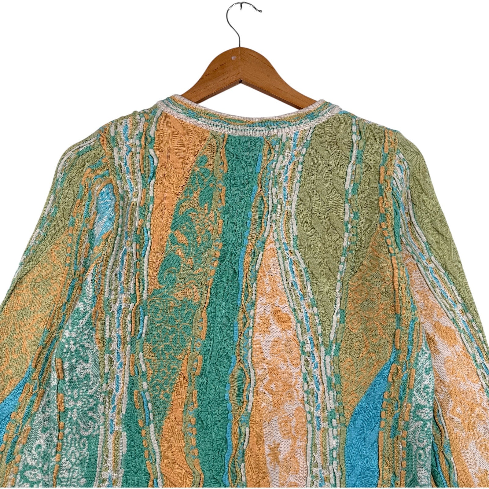 Vintage Coogi 3D Knit Textured Sweater