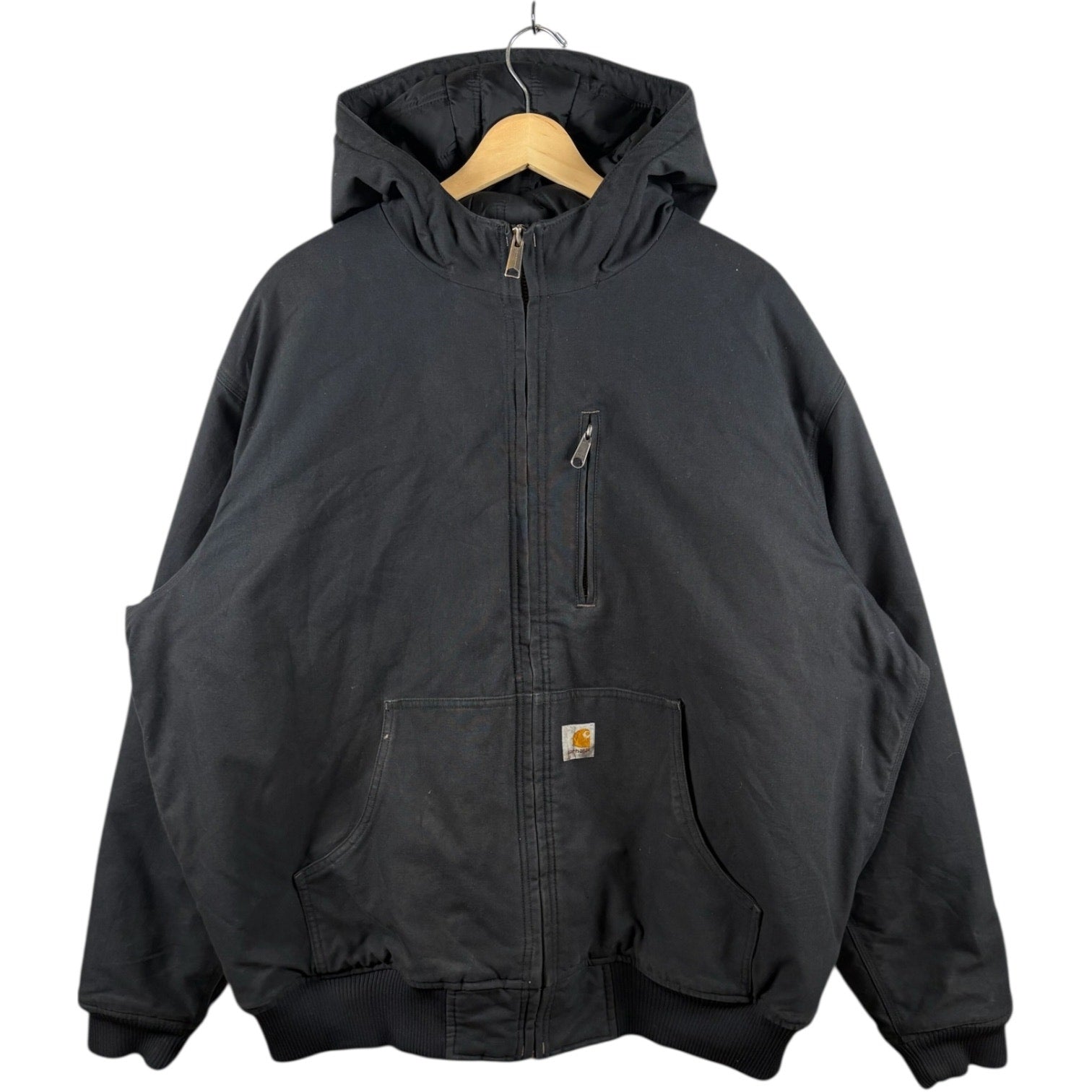 Vintage Carhartt Quilted Lined Full Zip Workwear Jacket