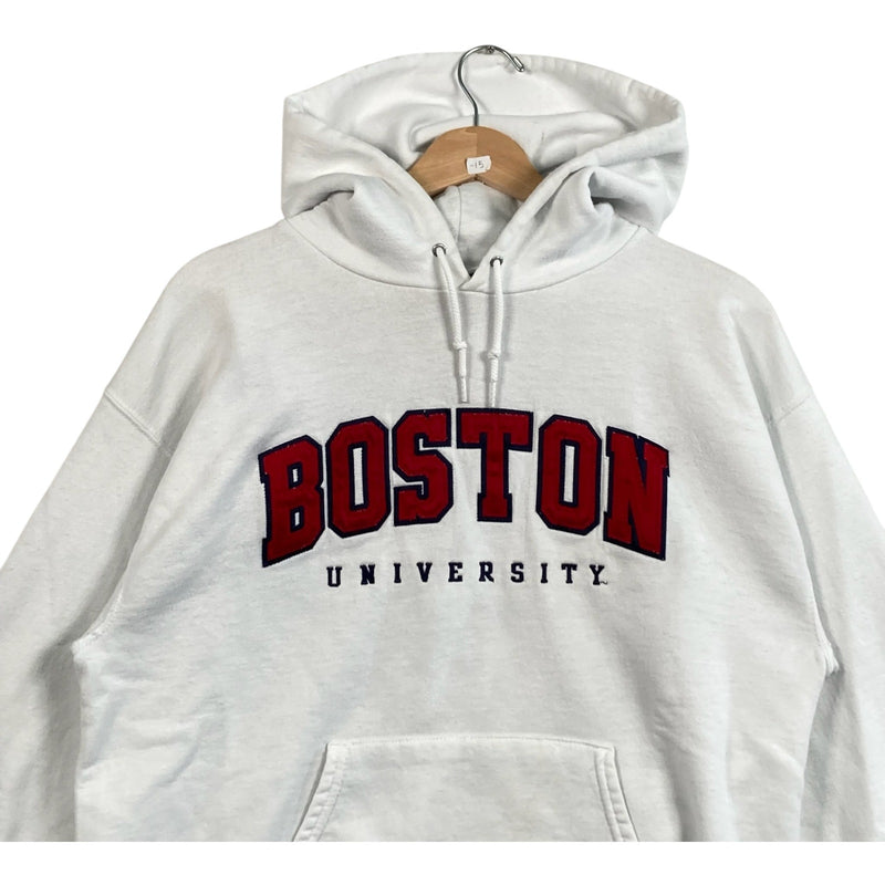 Vintage Champion Boston University Arch Spellout Hoodie