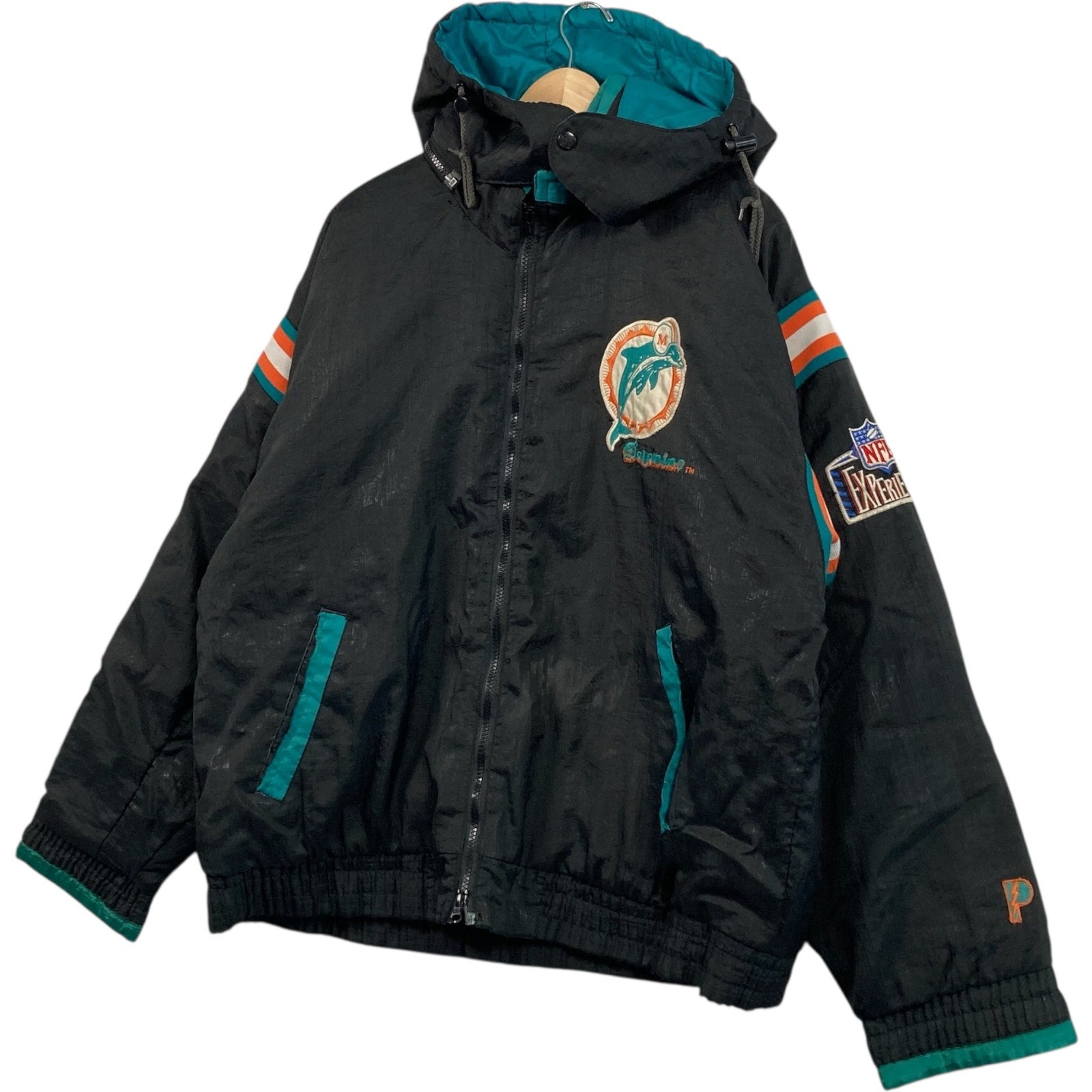 Vintage Pro Player Miami Dolphins NFL Puffer Jacket