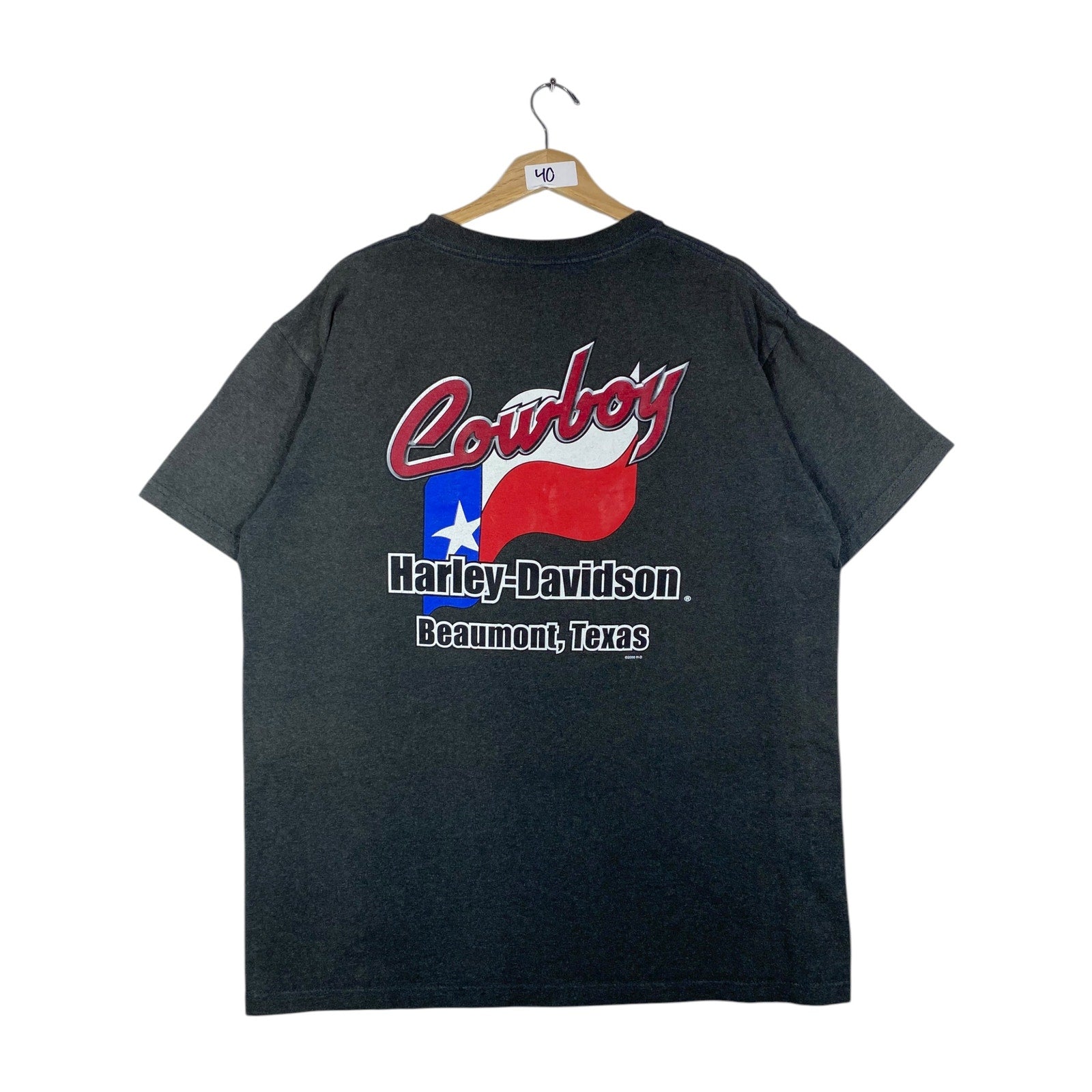 Vintage Harley Davidson Motorcycles Cowboy T-Shirt