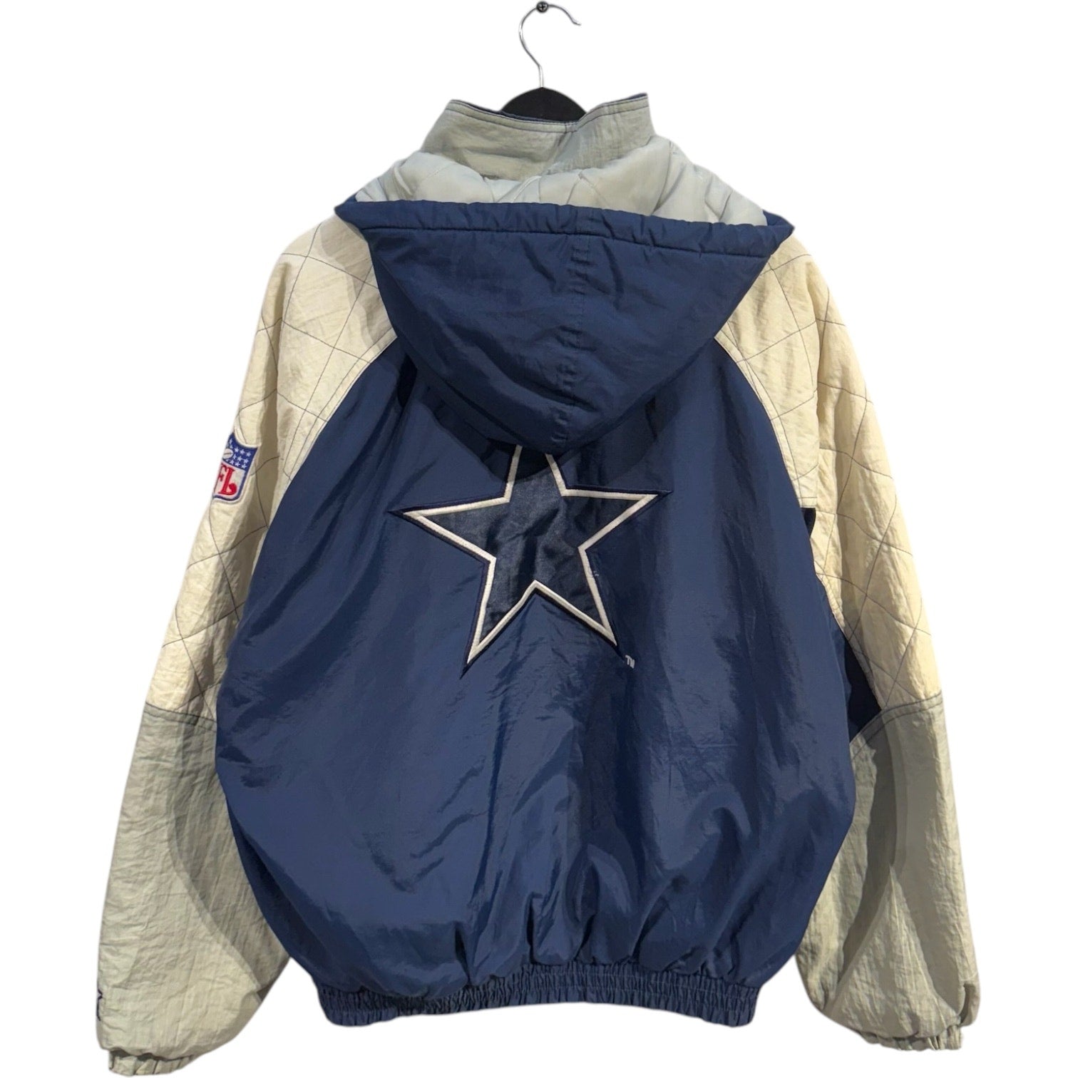 Vintage Starter Dallas Cowboys Logo NFL Puffer Jacket