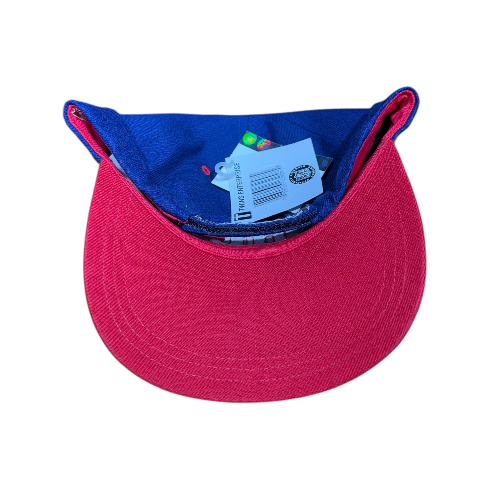 Vintage New York Giants NFL Stripe Strapback Hat OS