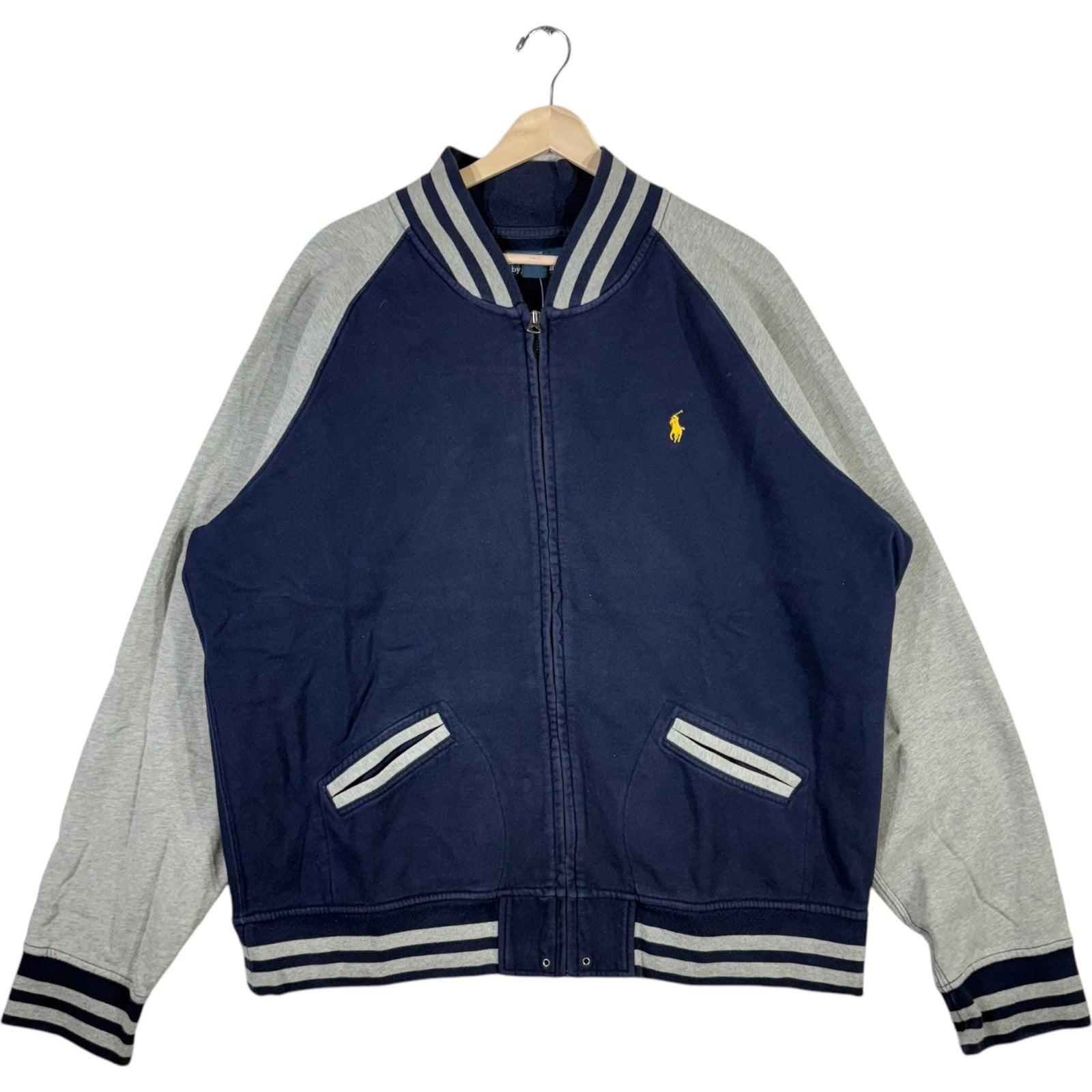 Vintage Polo Ralph Lauren Mini Horse Varsity Jacket