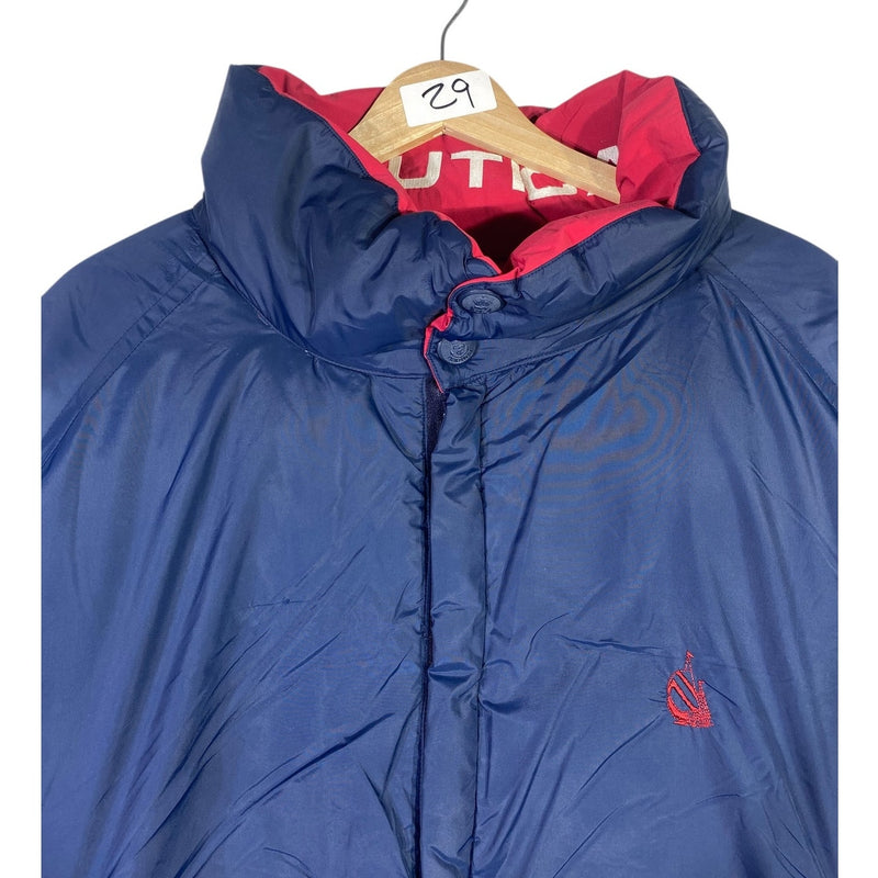Vintage Nautica Full Zip Puffer Jacket