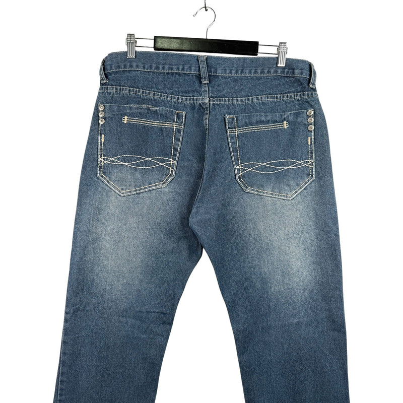 Vintage True Rock Skinny Denim Jeans 36