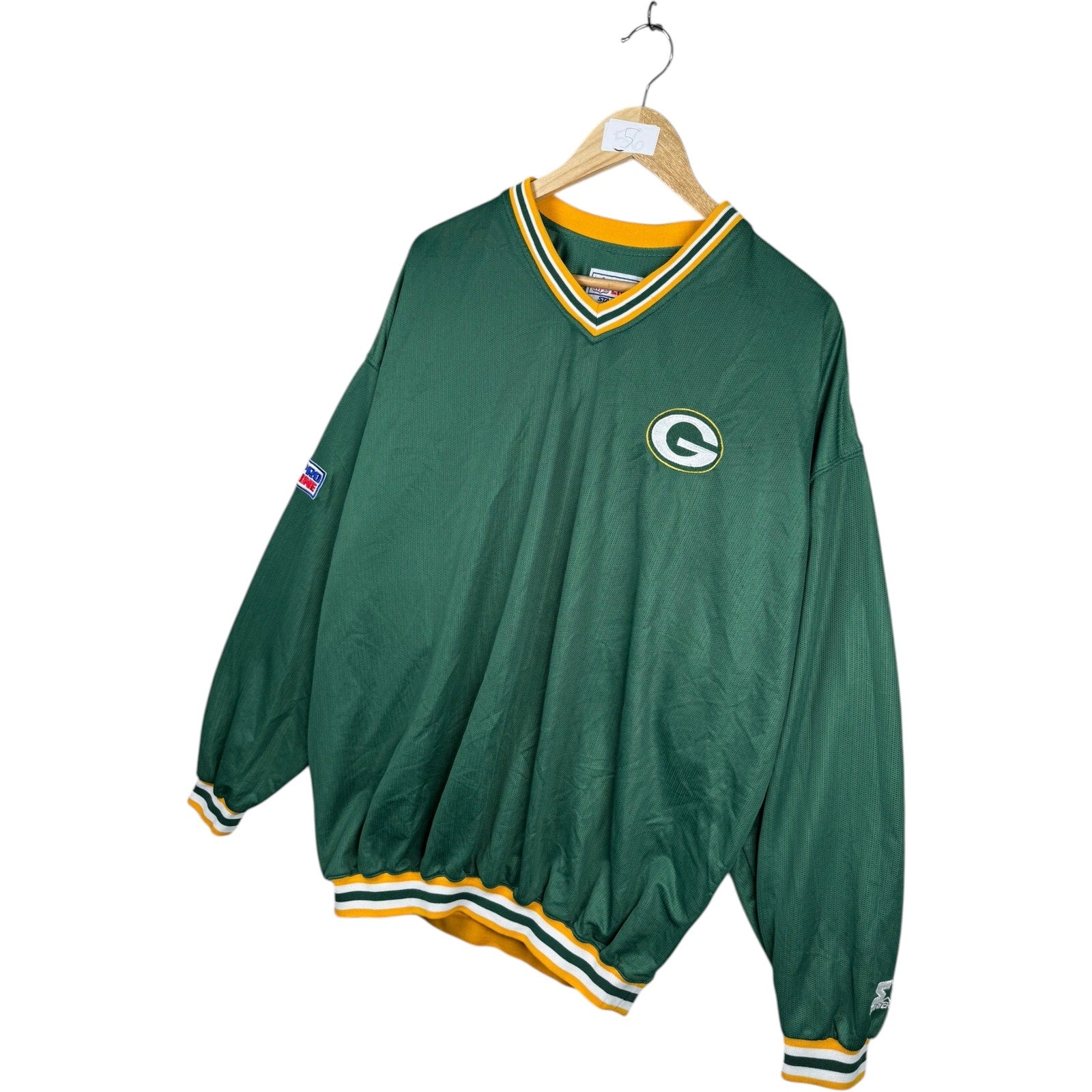 Vintage Starter Green Bay Packers NFL Pullover Windbreaker