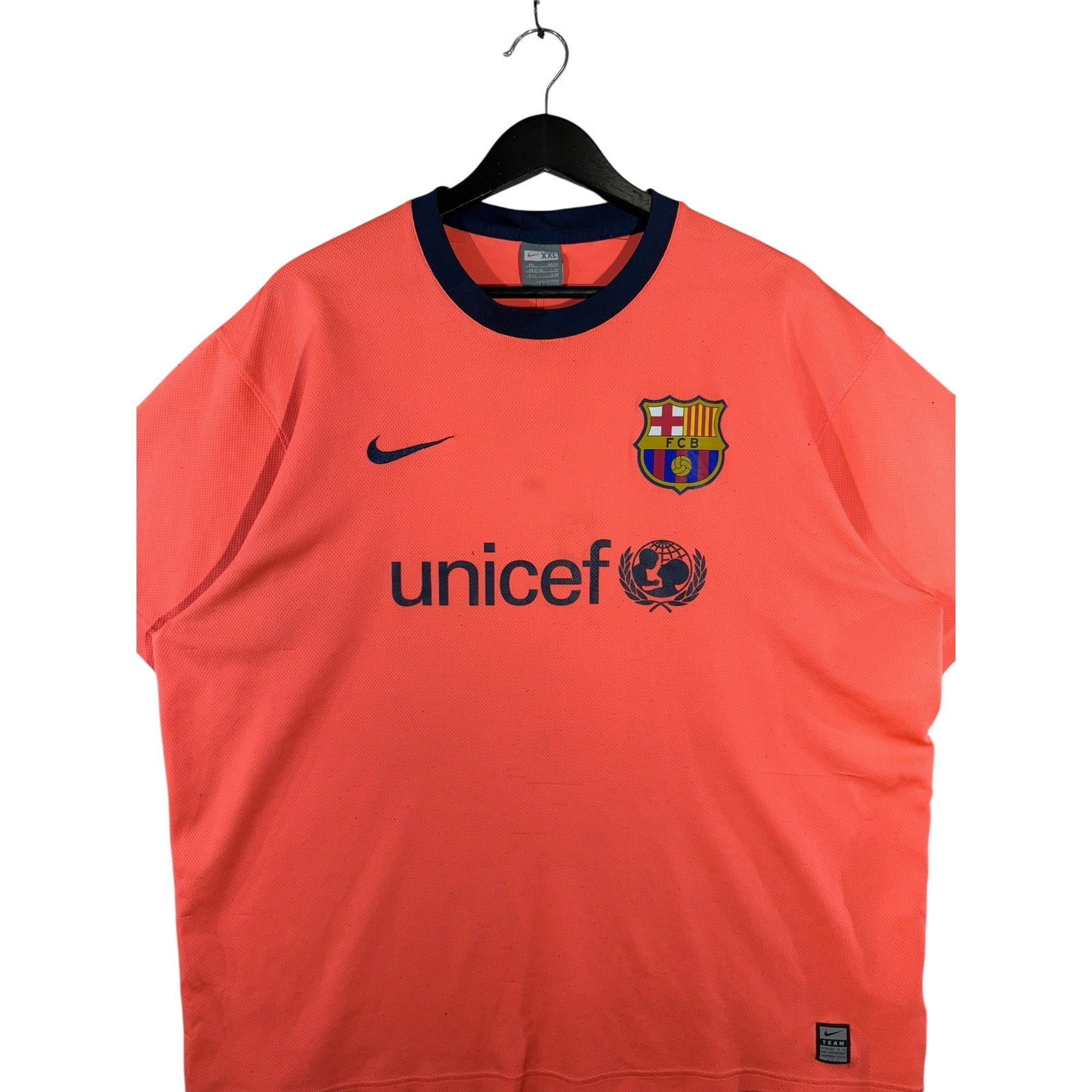 Vintage Unicef FCB Barcelona Football Jersey