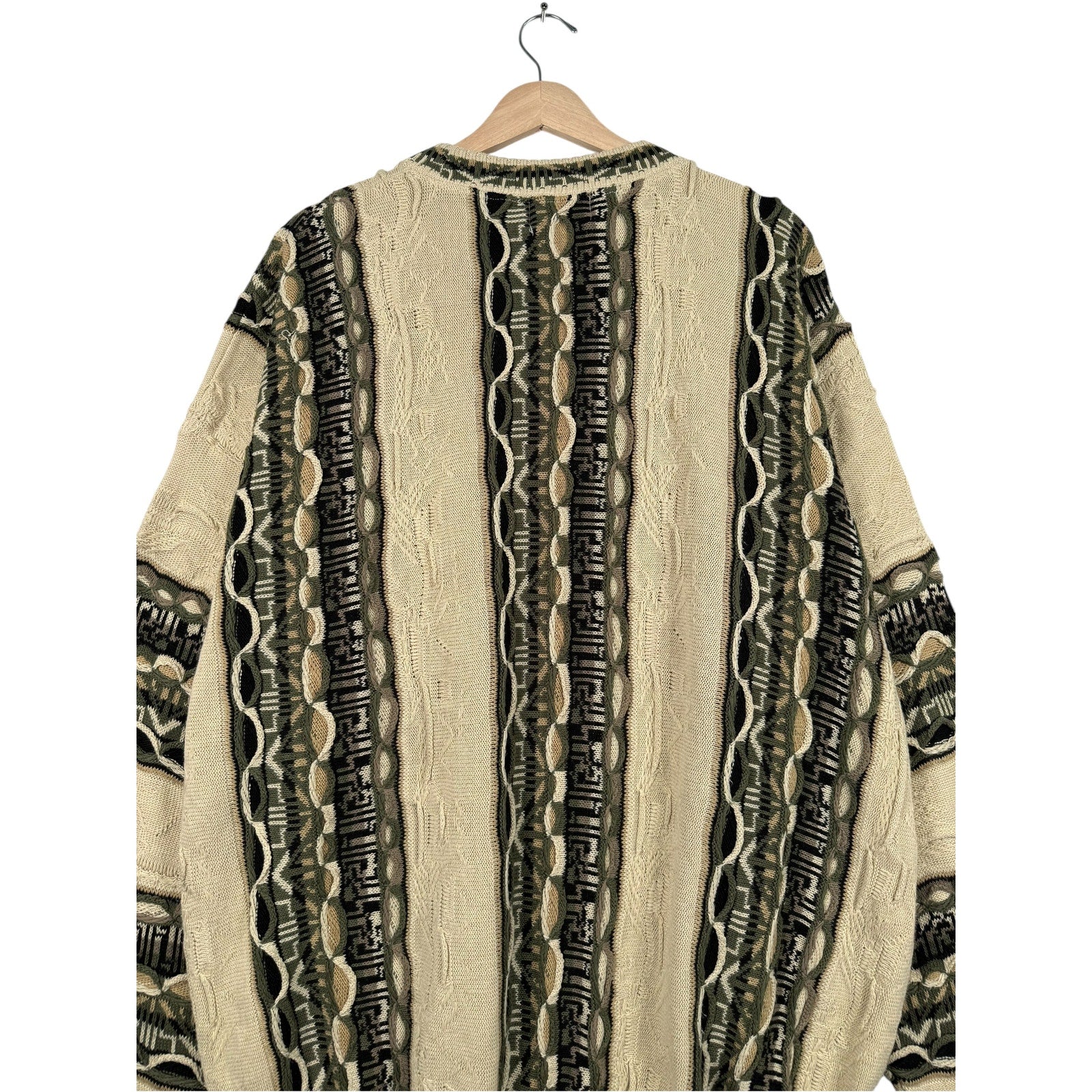 Vintage Alexander Loyd 3D Cable Knit Sweater