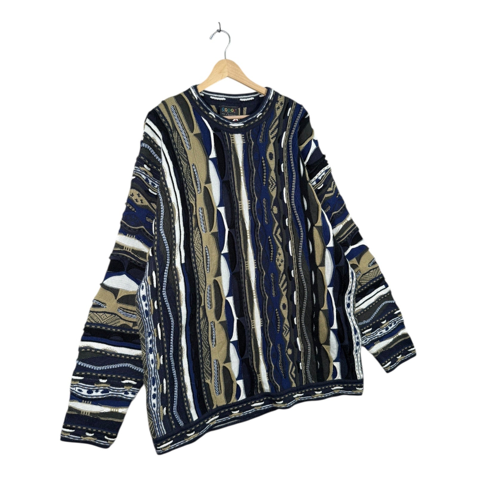 Vintage Coogi 3D Knit Sweater