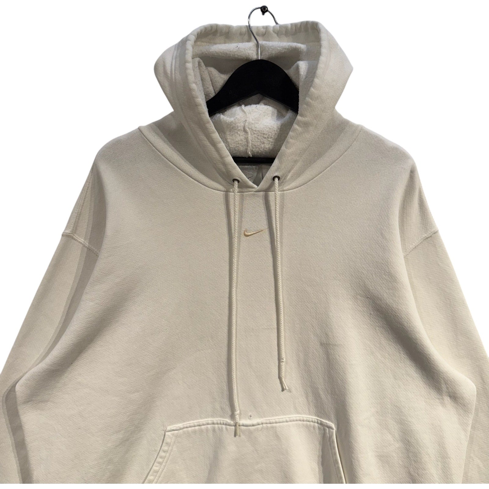Vintage Nike Tonal Center Swoosh Hoodie 00s
