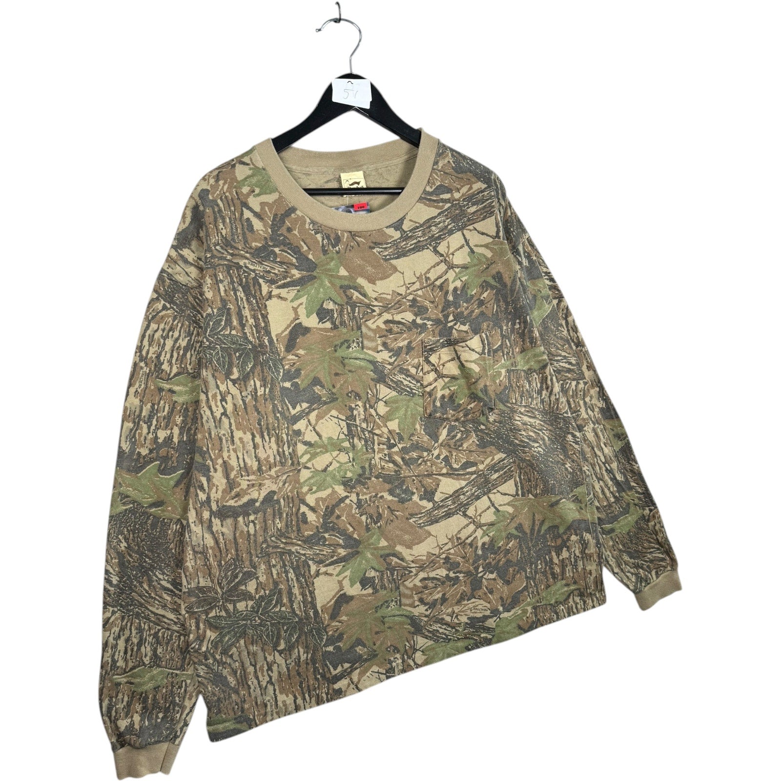 Vintage Duxbak Camo Realtree Long Sleeve T-Shirt