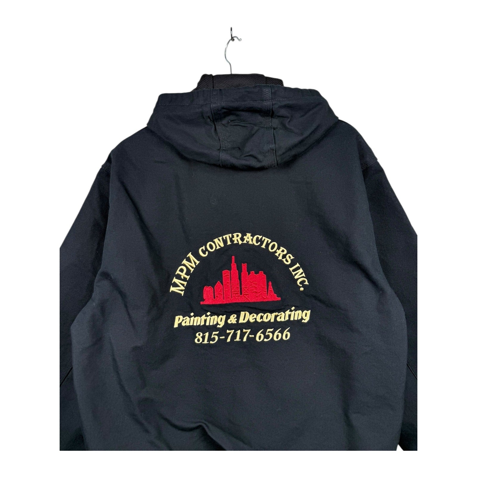 Vintage Carhartt MPM Contractor Full Zip Hoodie