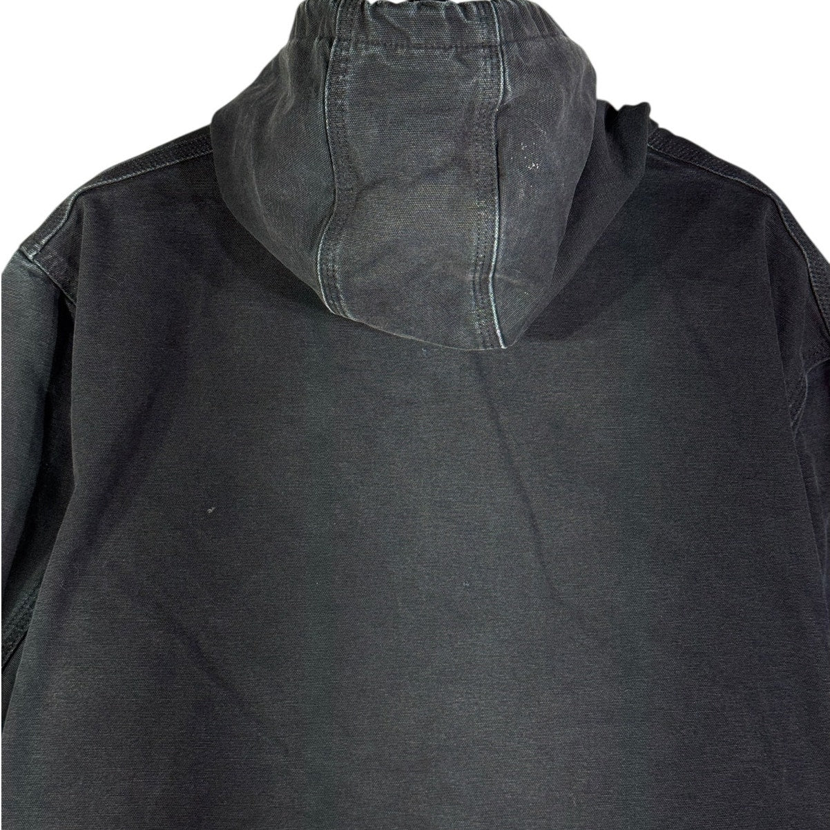 Vintage Carhartt Canvas Hooded Full Zip Workwear Jacket