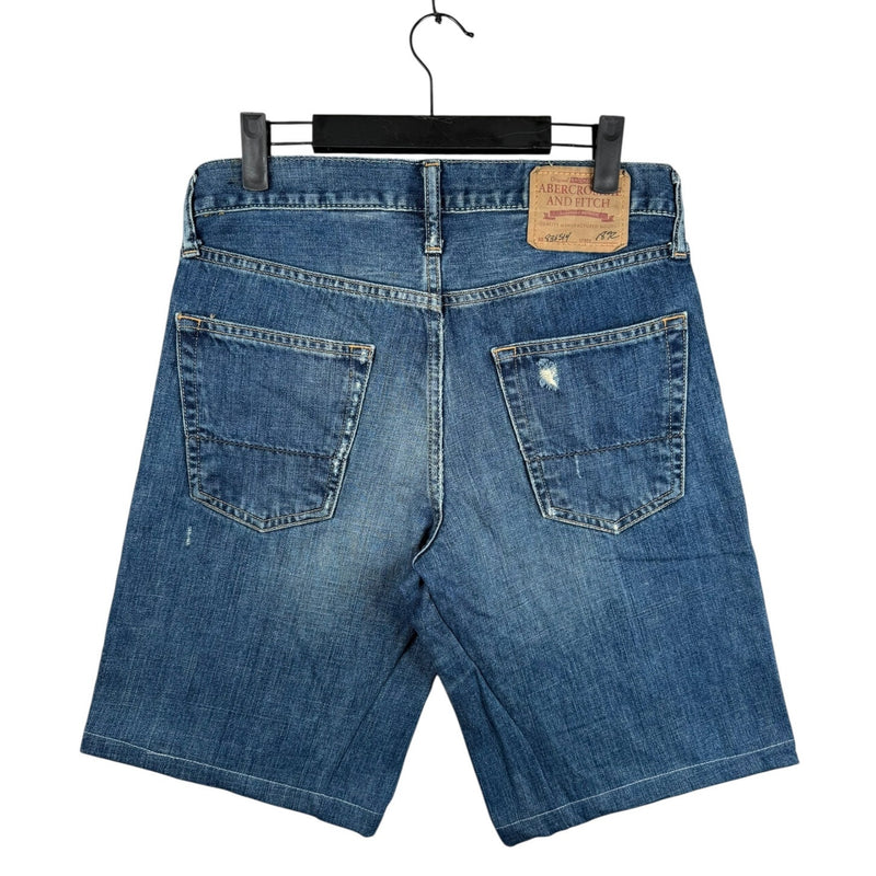 Vintage Abercrombie & Fitch Distressed Denim Shorts 32