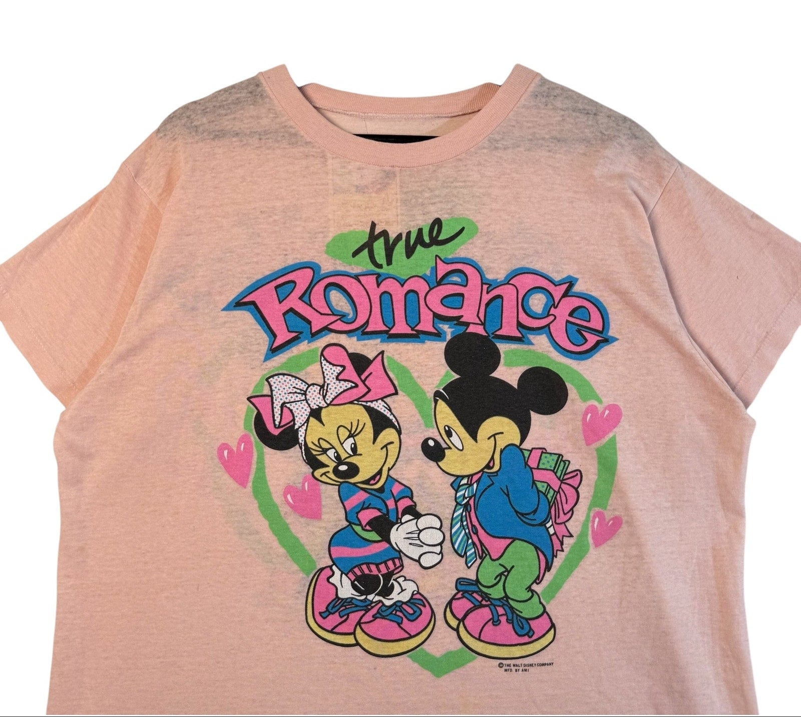 Vintage Mickey & Minnie Mouse True Romance Tee