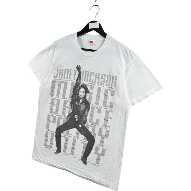 Vintage Janet Jackson Rhythm Nation Tour 1990 T-Shirt