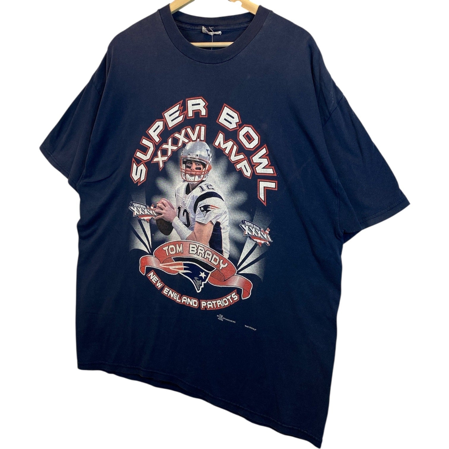 Vintage Tom Brady New England Patriots NFL T-Shirt