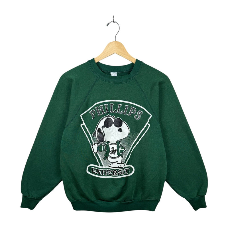 Vintage Snoopy Phillips University Graphic Crewneck