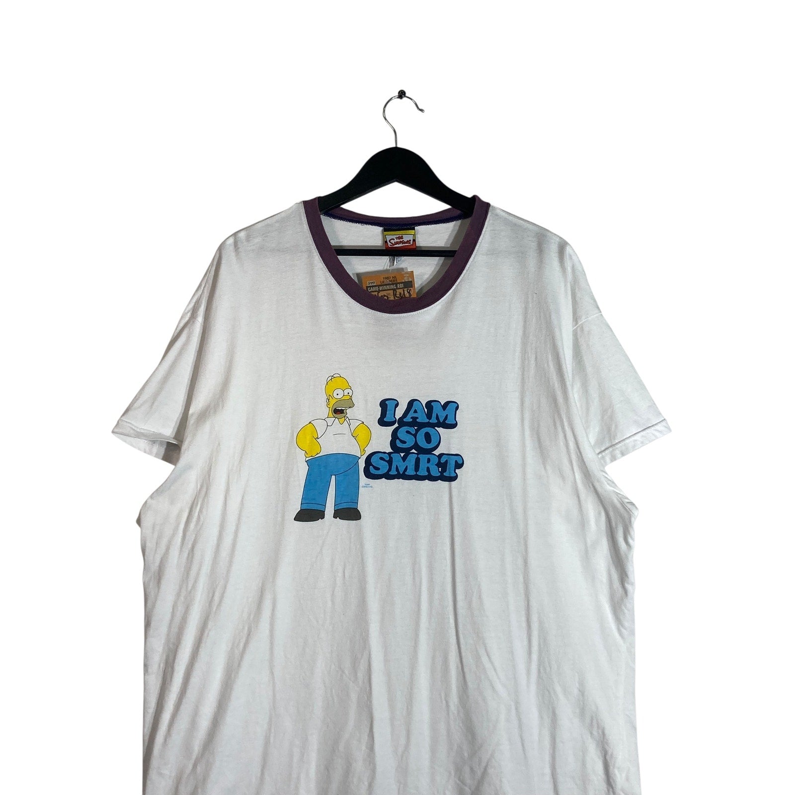 Vintage The Simpsons " I Am So Smrt " Humor Tee