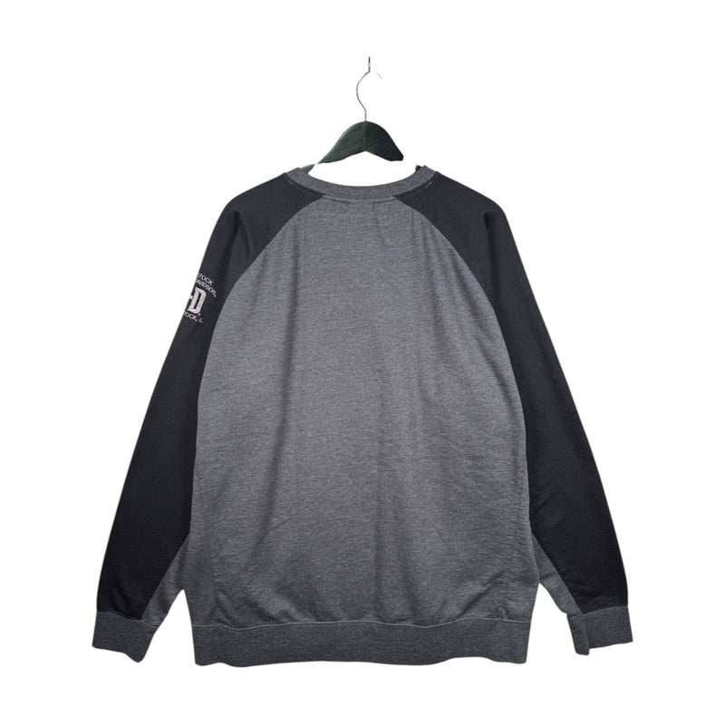 Vintage Harley Davidson Logo Raglan Crewneck