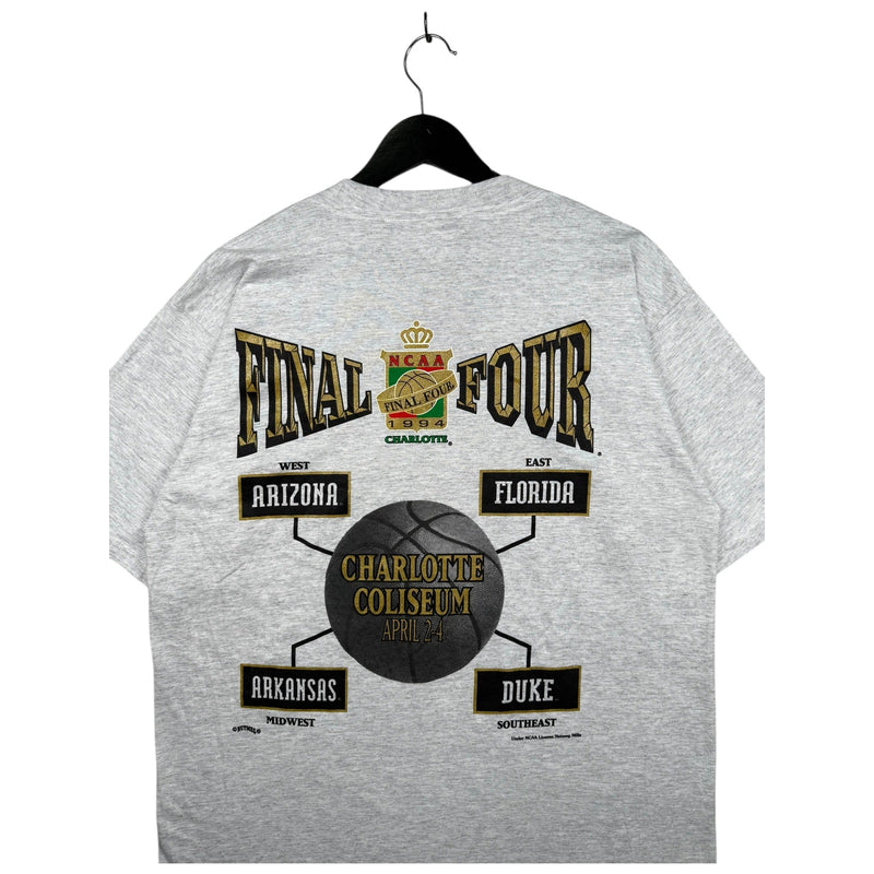 Vintage University Of Florida Gators NCAA Final Four T-Shirt 1994 XL