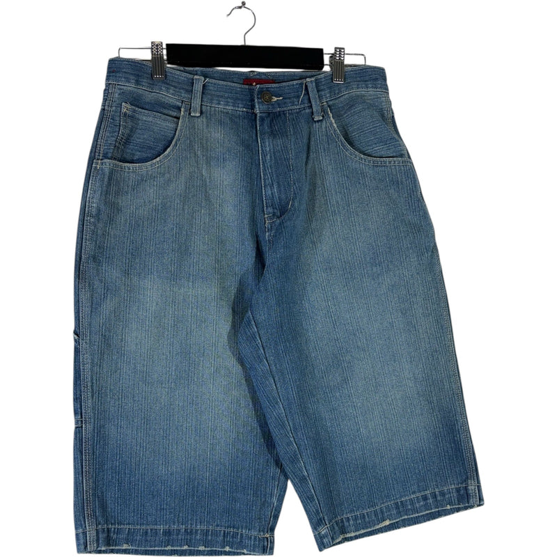 Vintage BR Utility Denim Shorts 34