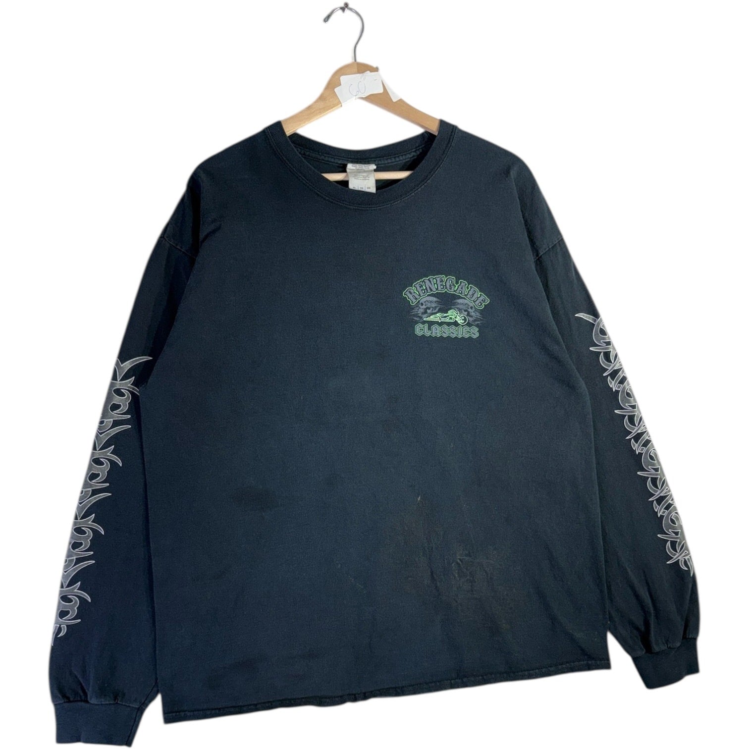 Vintage Renegade Classics Skull Wings Long Sleeve