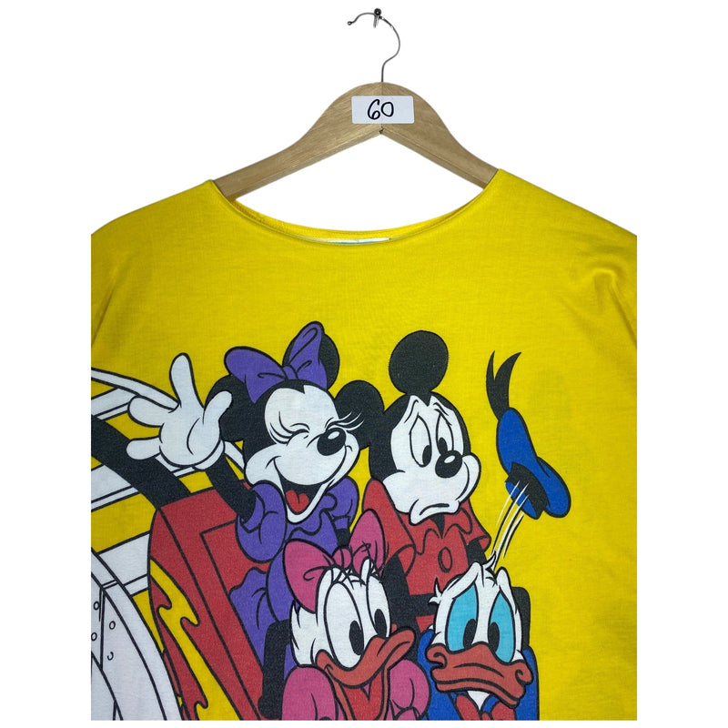 Vintage Disney Couples Roller Coaster Graphic T-Shirt