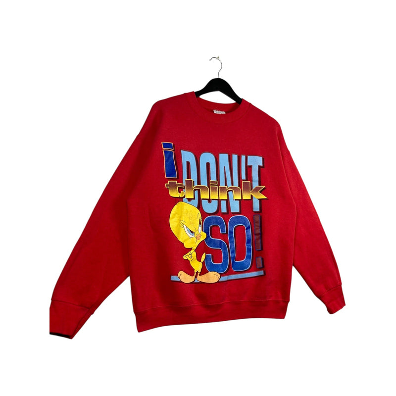 Vintage Looney Tunes Warner Bros Tweety Graphic Sweatshirt