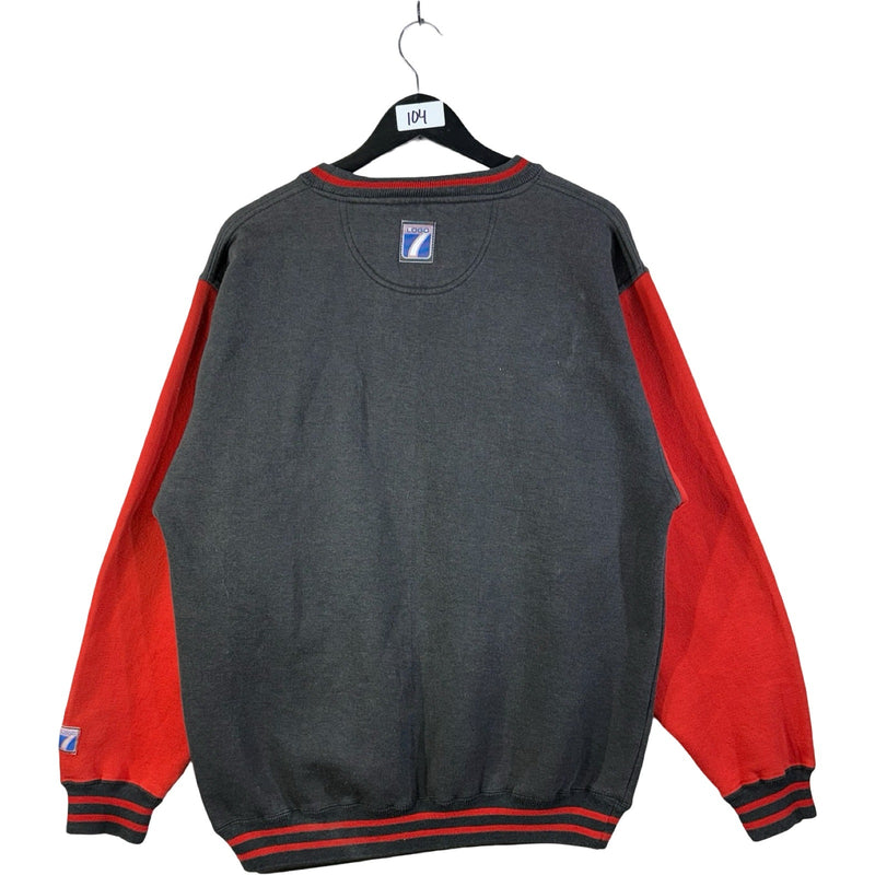 Vintage Logo 7 Chicago Bulls Sweatshirt Crewneck