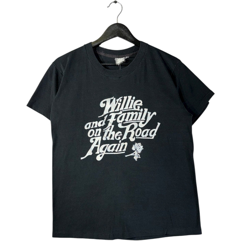 Vintage Willie Nelson Music Tour Graphic T-Shirt